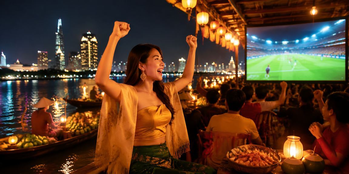 Người hâm mộ bóng đá tại TP. Hồ Chí Minh đặt cược trực tuyến trong không khí lễ hội